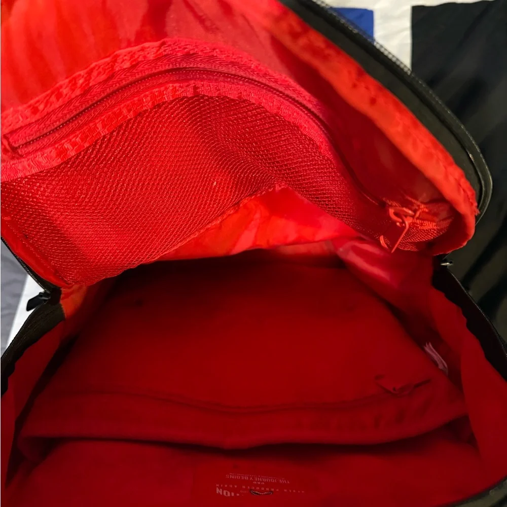 Sprayground Black and Blue Mechanical Graphic Backpack